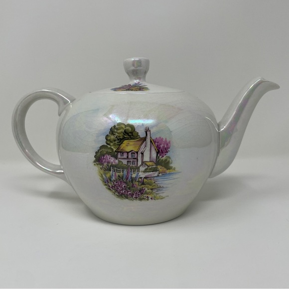 Vintage Teapot Lids England Staffordshire 1960s Genuine Heatmaster White - Picture 1 of 10